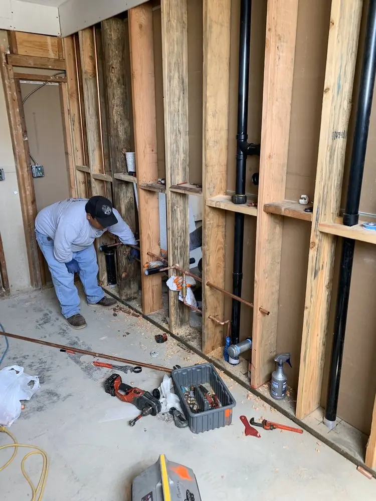 Commercial rough-in plumbing for Gas Line Repair in Dorset Village